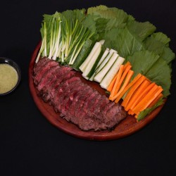 Bò Mỹ Cuộn Cải Xanh